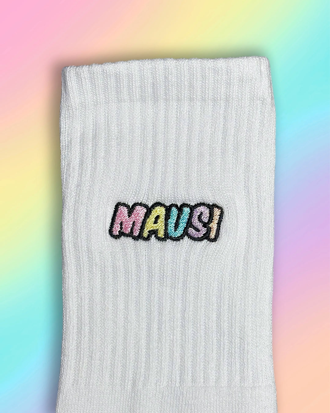 NEU Tennissocken mit „Mausi“ Stick