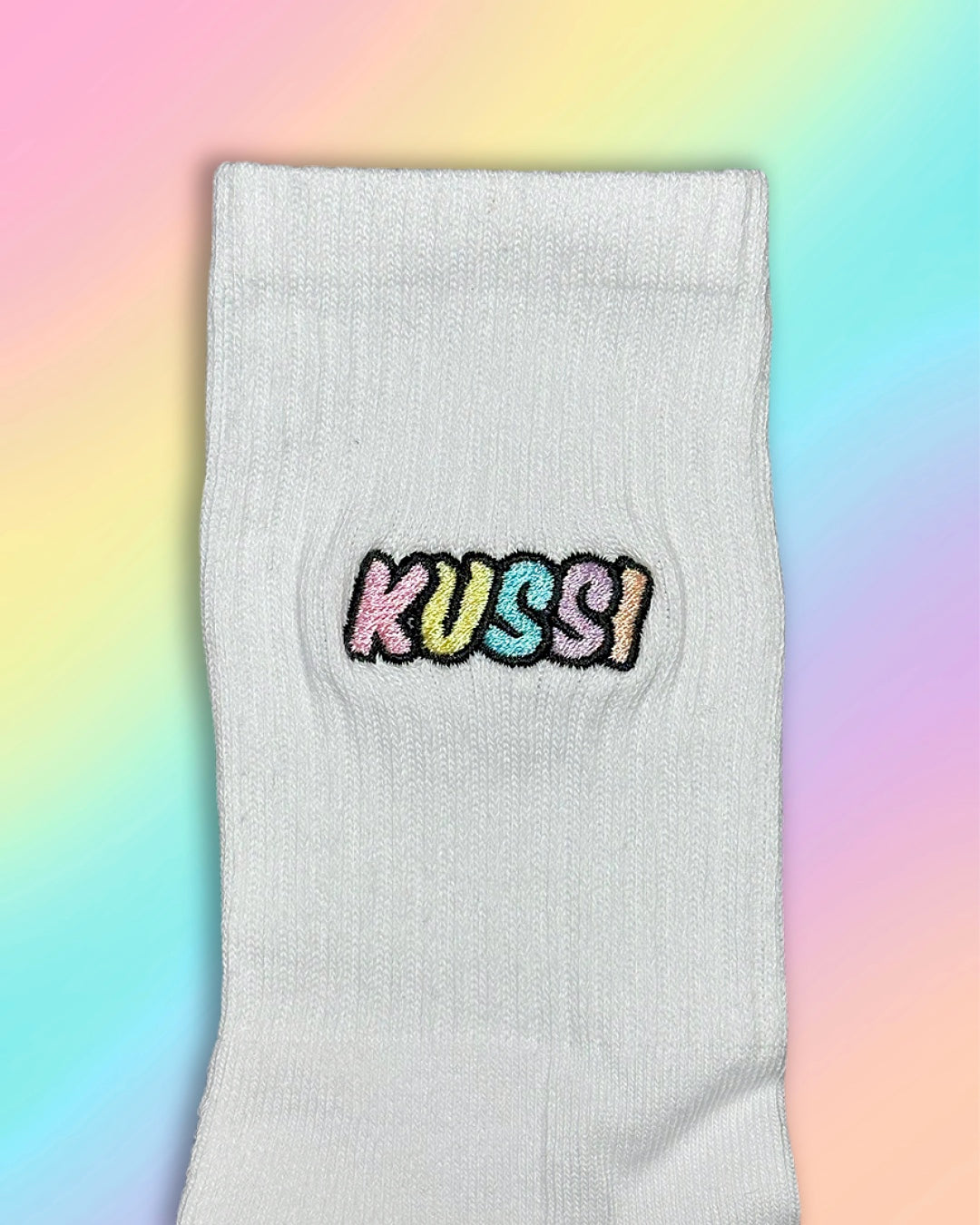 NEU Tennissocken mit „Kussi“ Stick