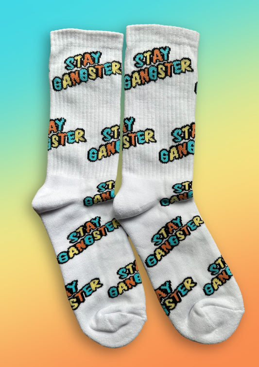 Tennissocken "Stay Gangster"