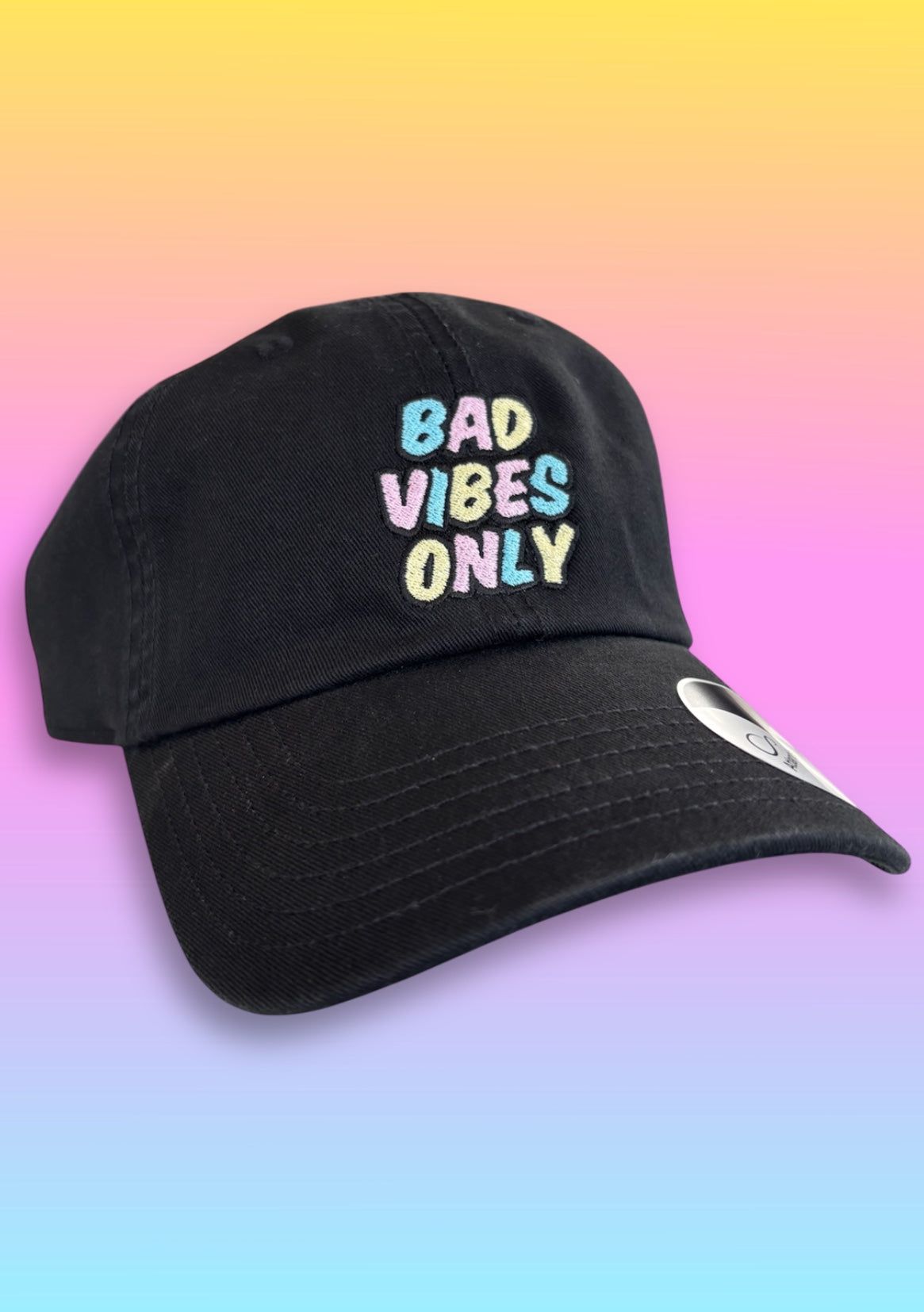 Cap „Bad Vibes Only“ schwarz