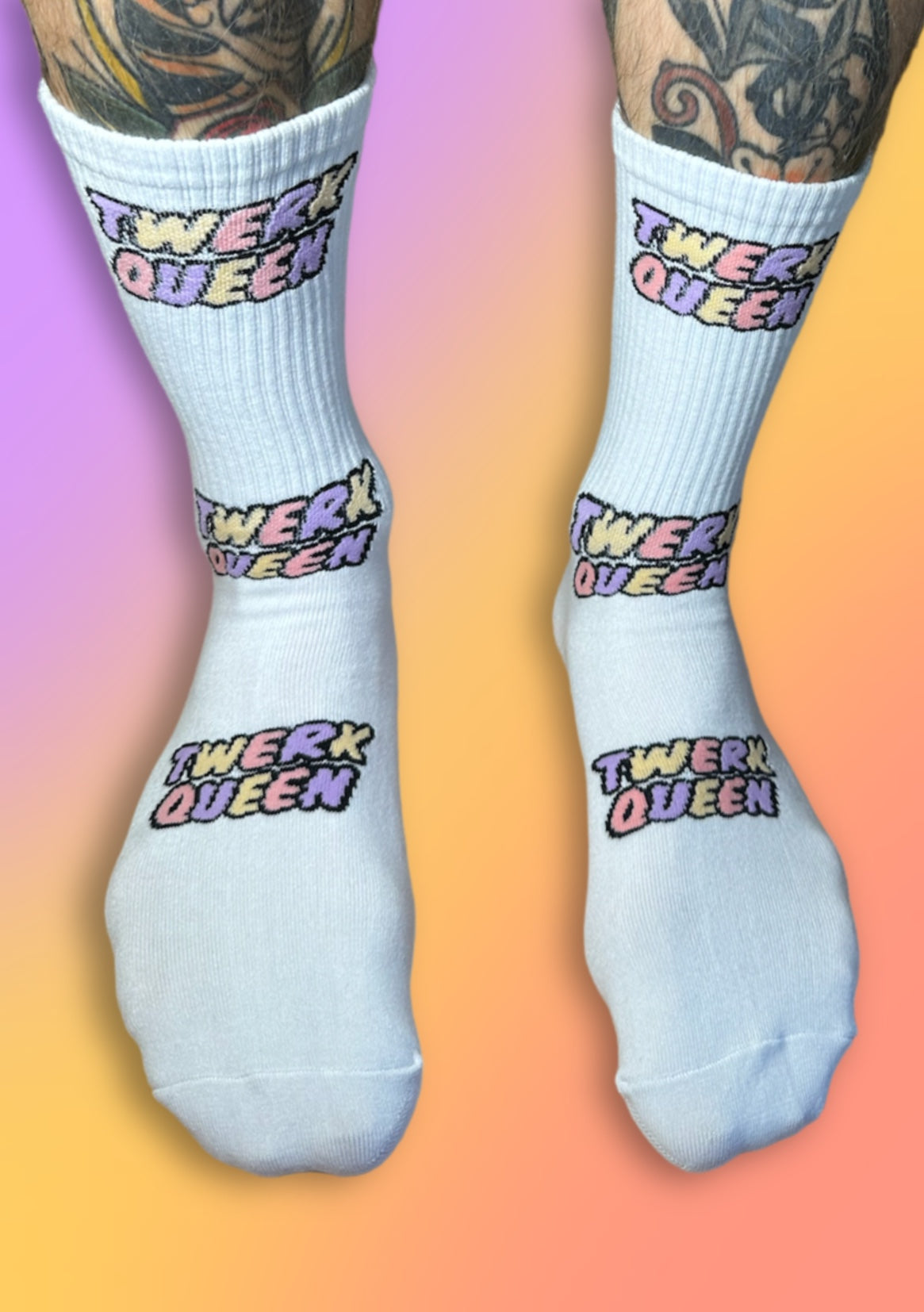 Tennissocken „Twerk queen“