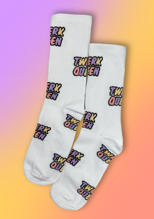 Tennissocken „Twerk queen“