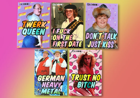 5er Set Postkarten 2