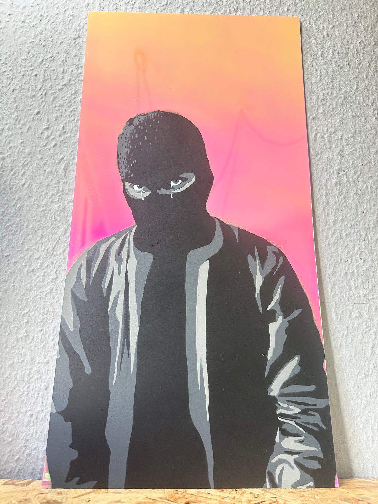 Stencil „Skimask Tears“