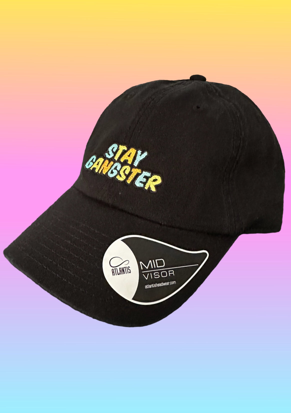 Cap „Stay Gangster“ schwarz