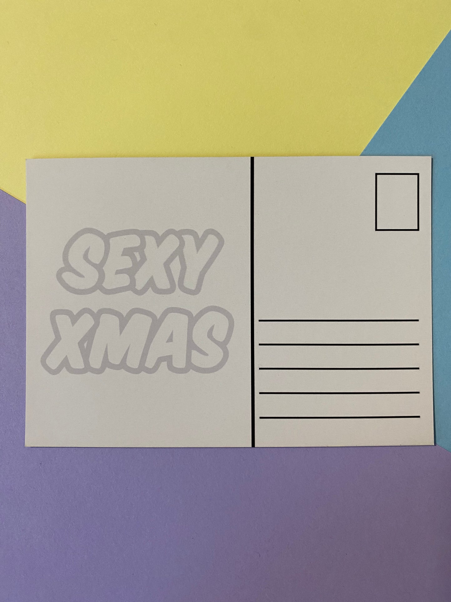Postkarte „Sexy xmas“
