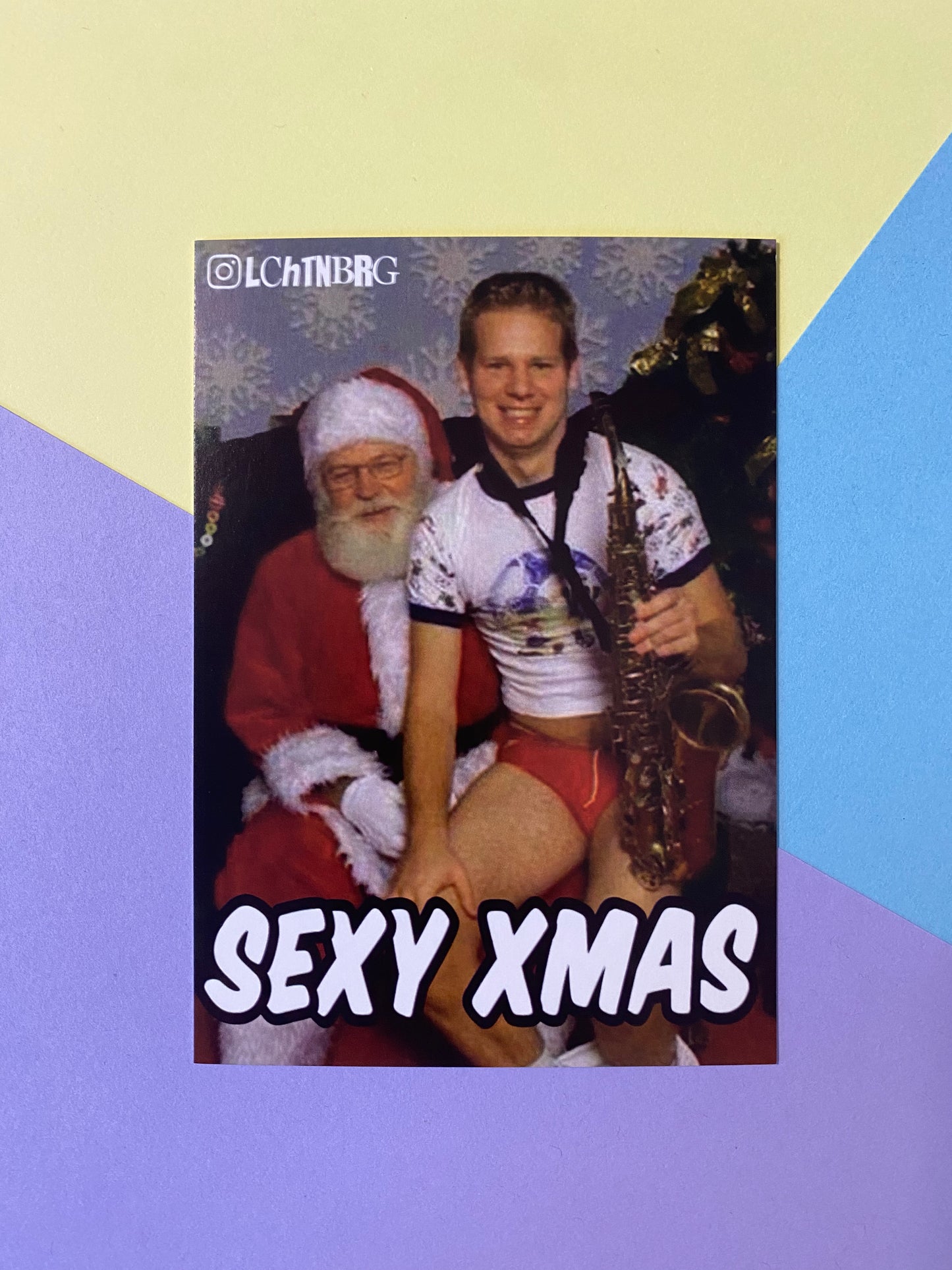 Postkarte „Sexy xmas“