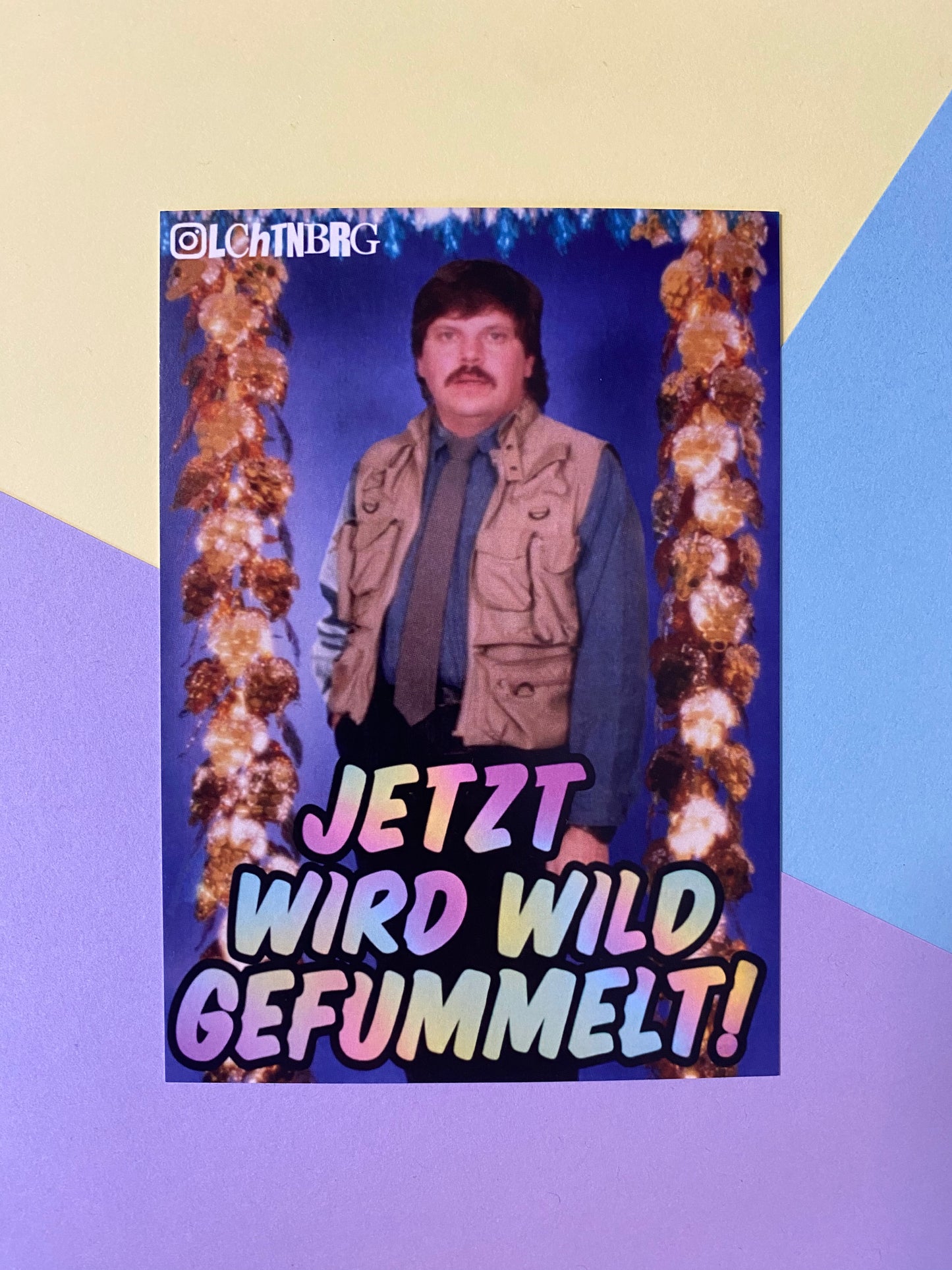 Postkarte „Jetzt wird wild gefummelt!““