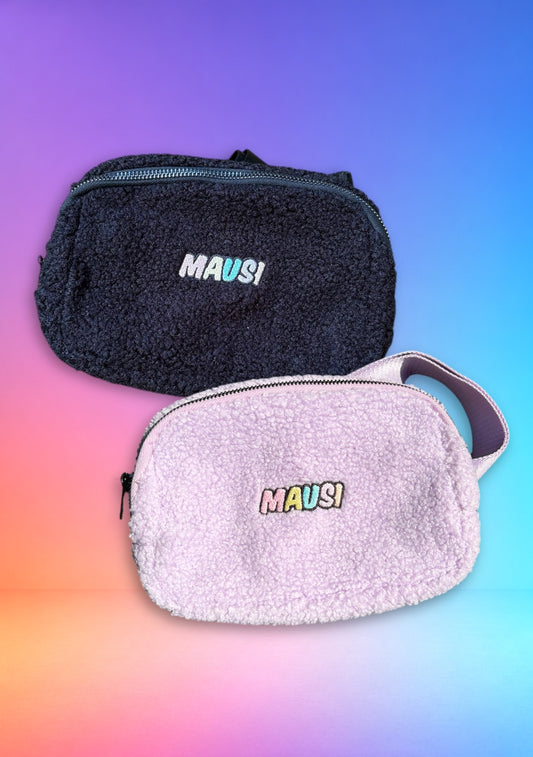 Plüsch-Bauchtasche