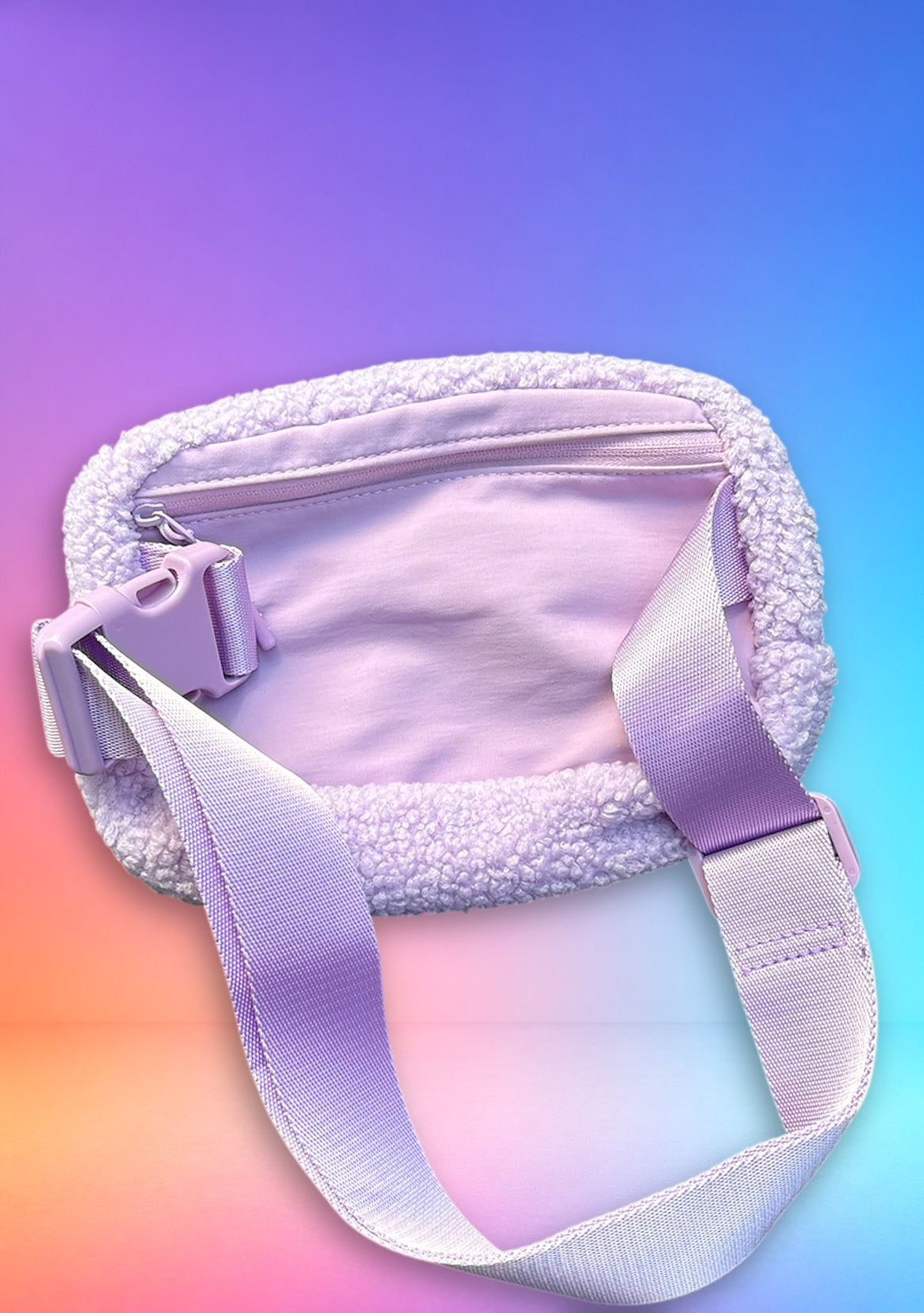 Plüsch-Bauchtasche
