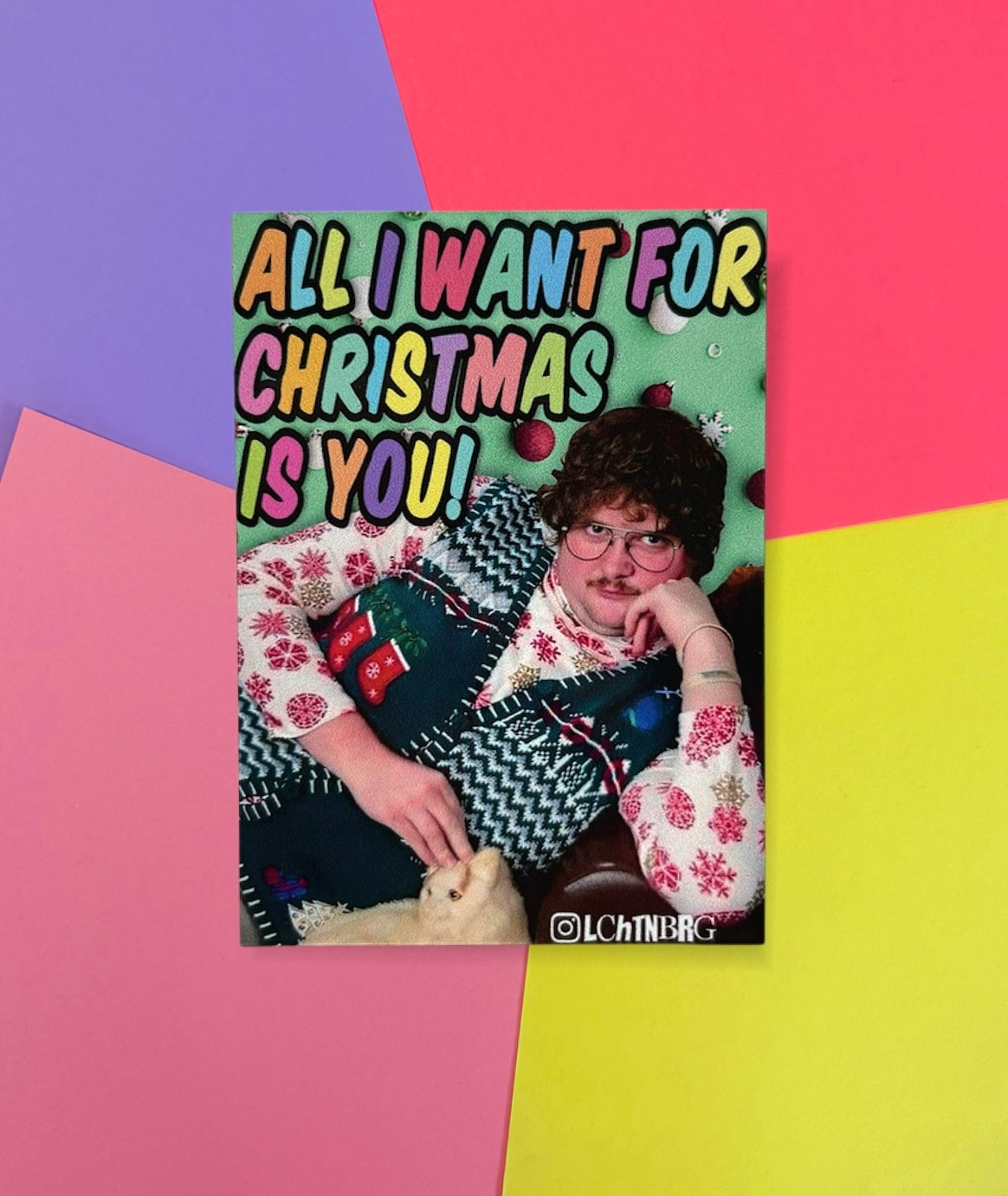 Magnet „All I want for christmas is you!“