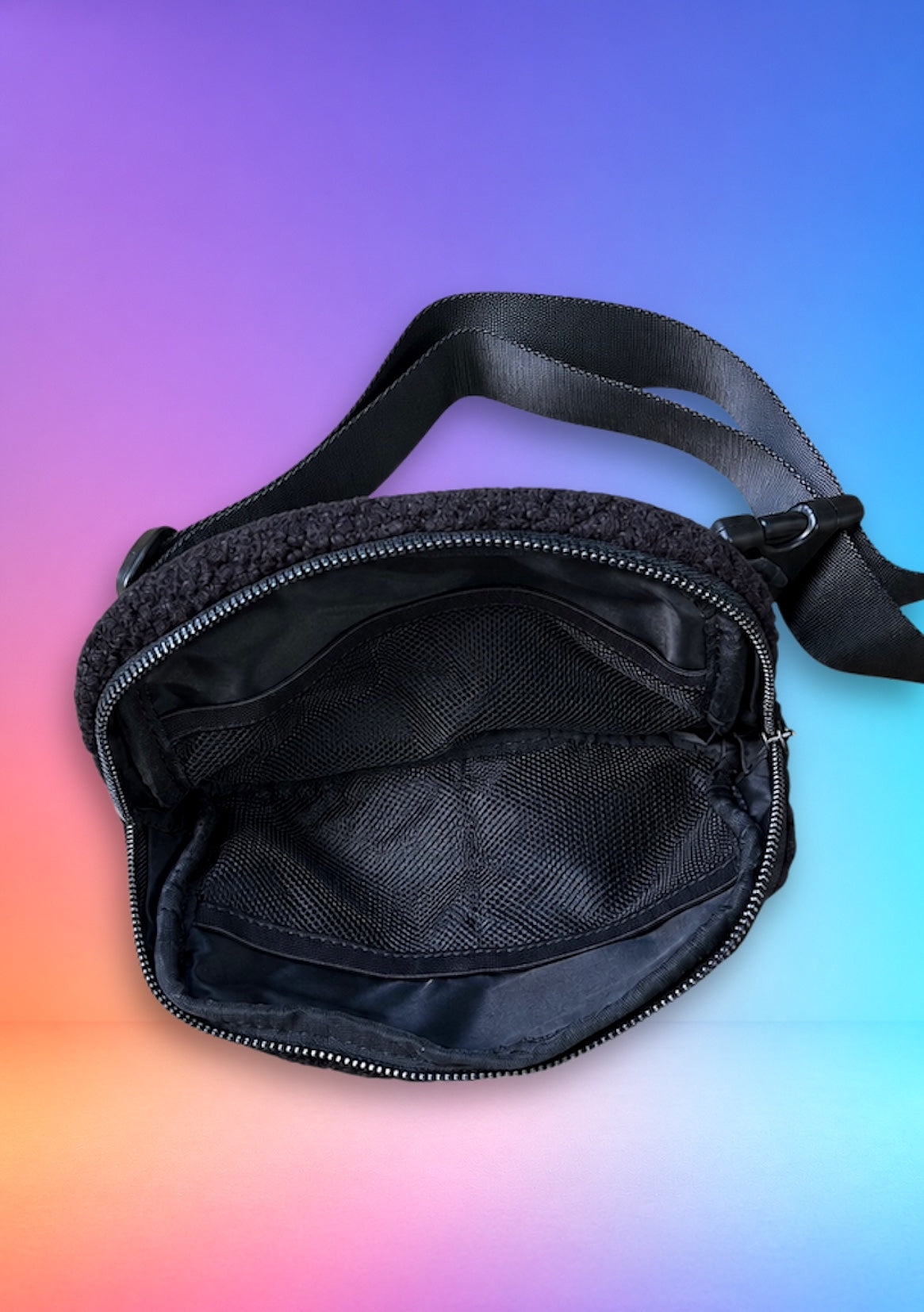 Plüsch-Bauchtasche