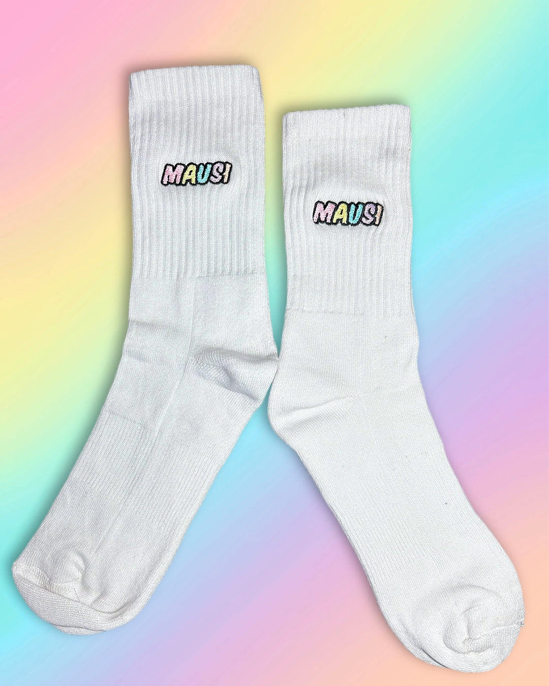 NEU Tennissocken mit „Mausi“ Stick