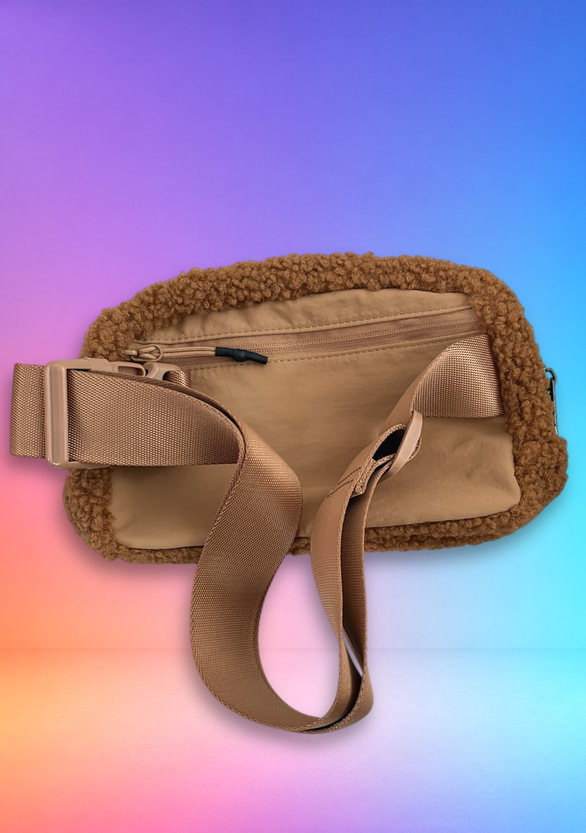 Plüsch-Bauchtasche
