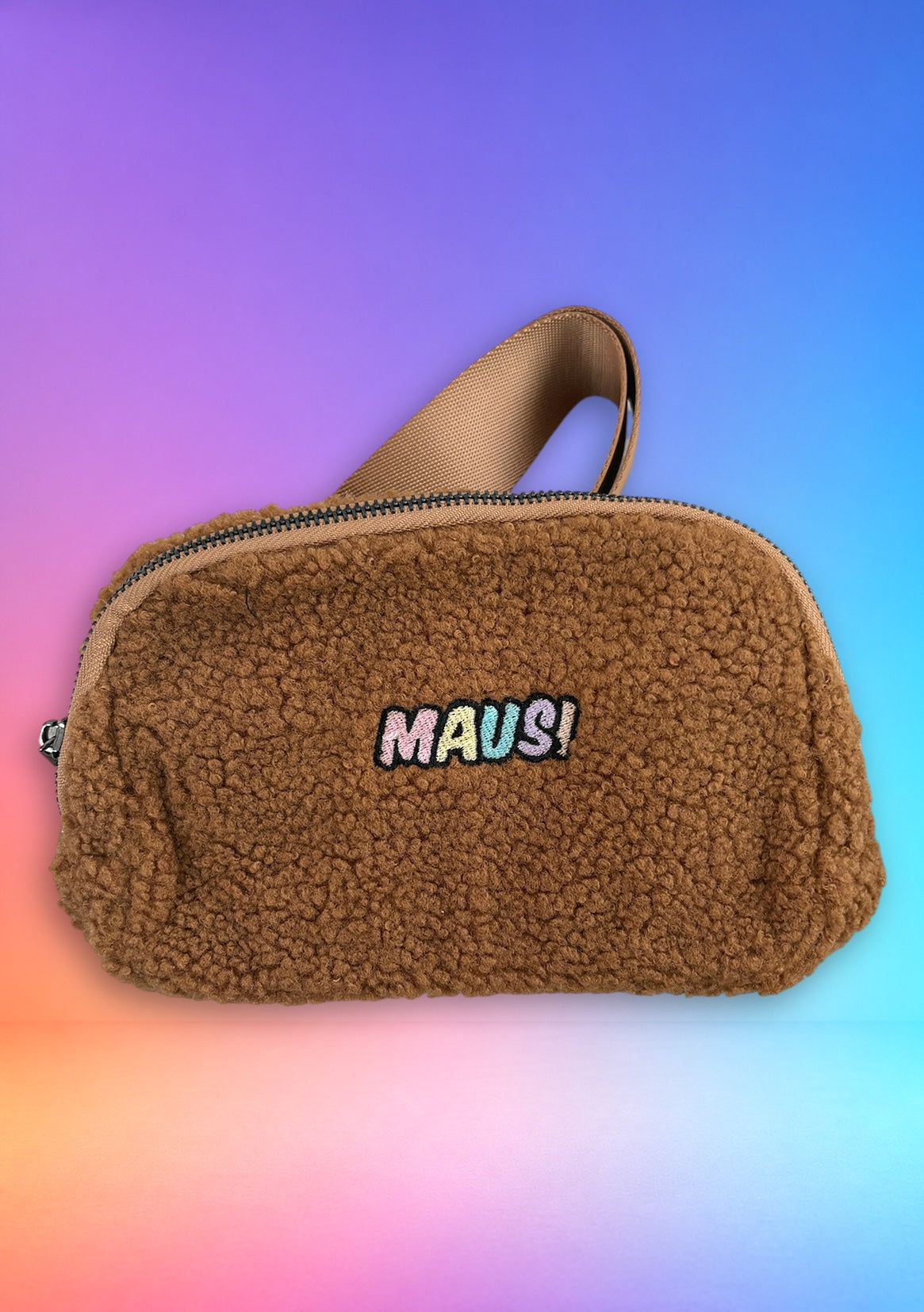 Plüsch-Bauchtasche