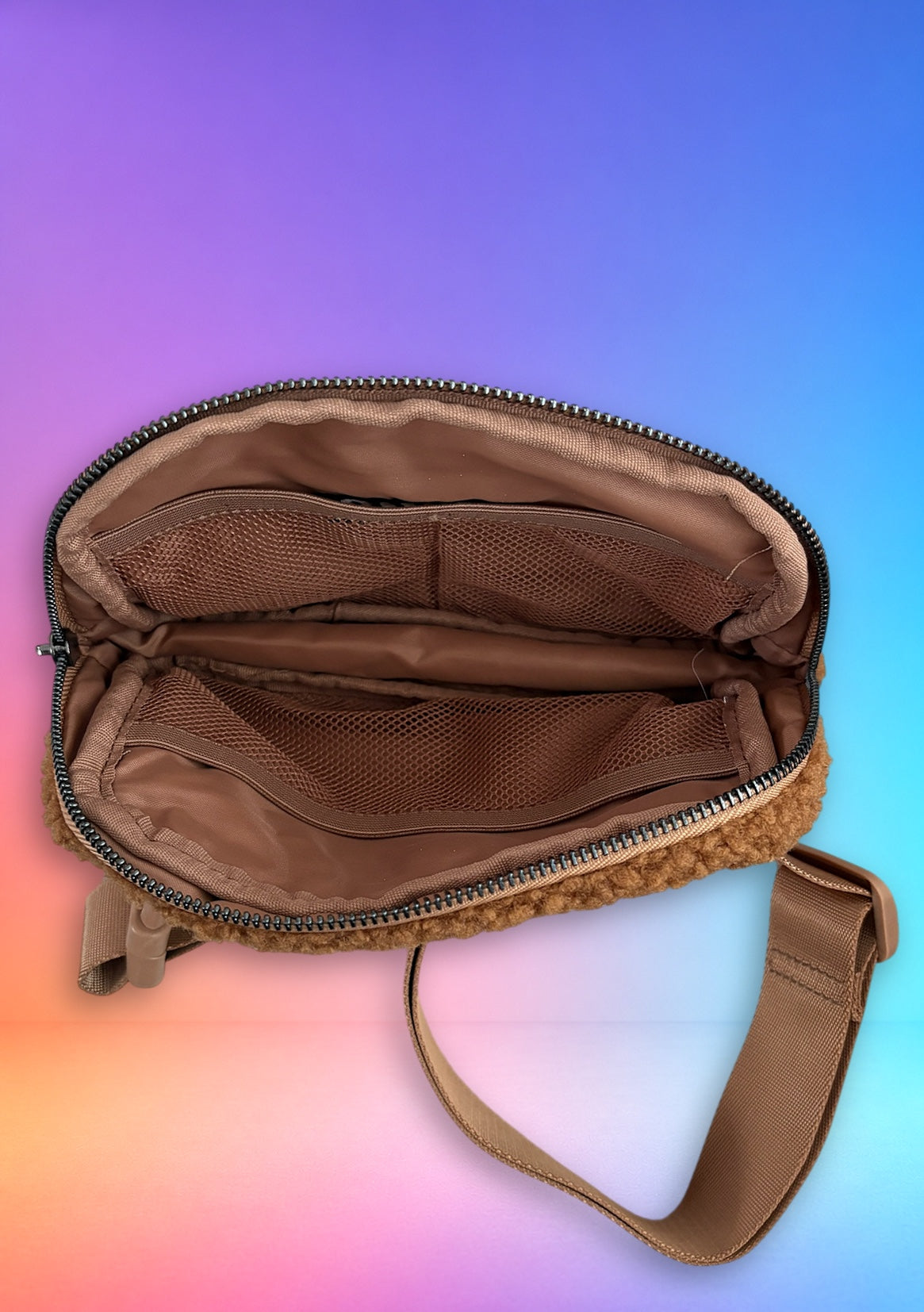 Plüsch-Bauchtasche