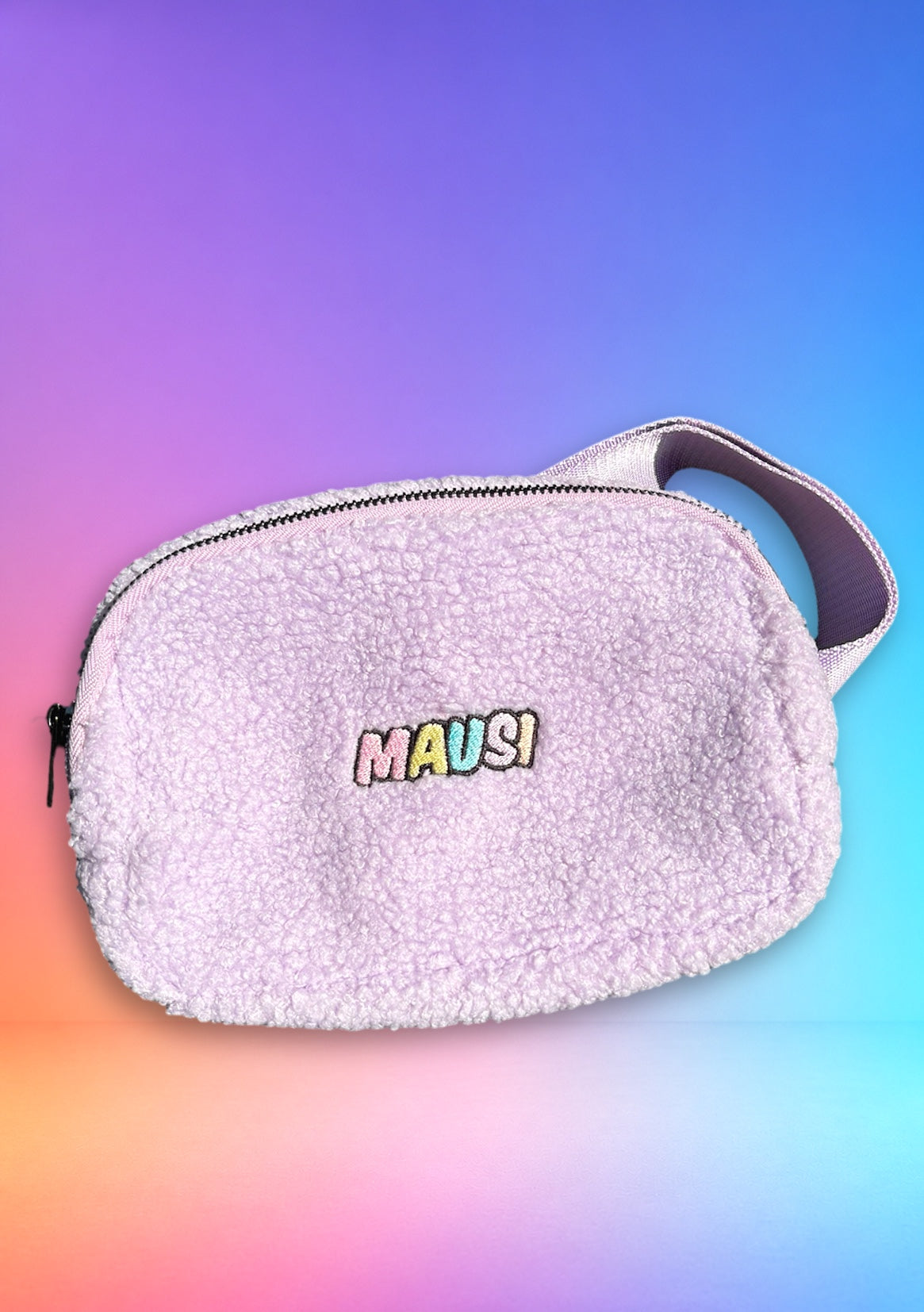 Plüsch-Bauchtasche