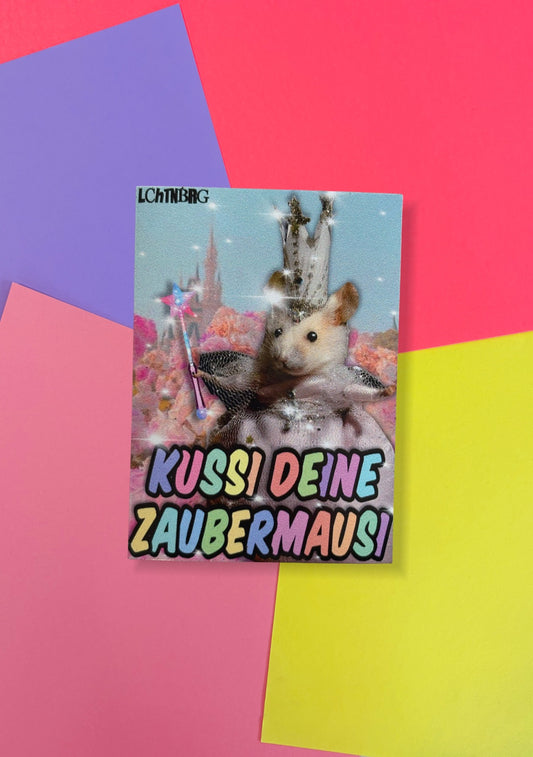 Magnet „Kussi deine Zaubermausi“