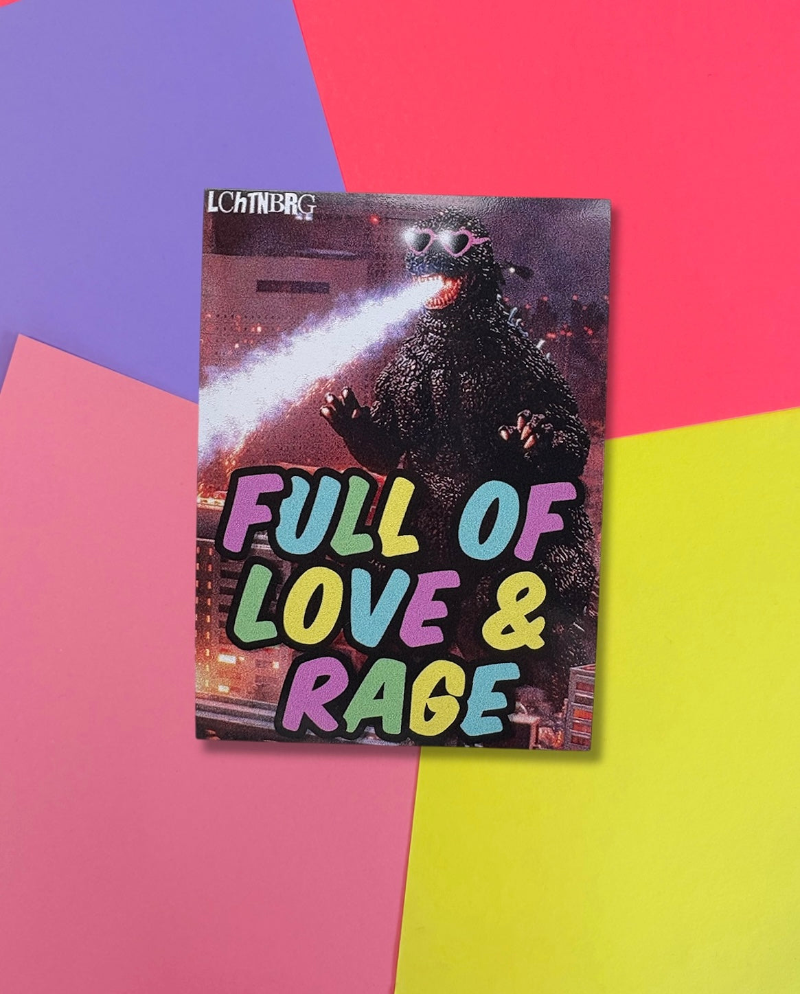 Magnet „Full of love & rage“