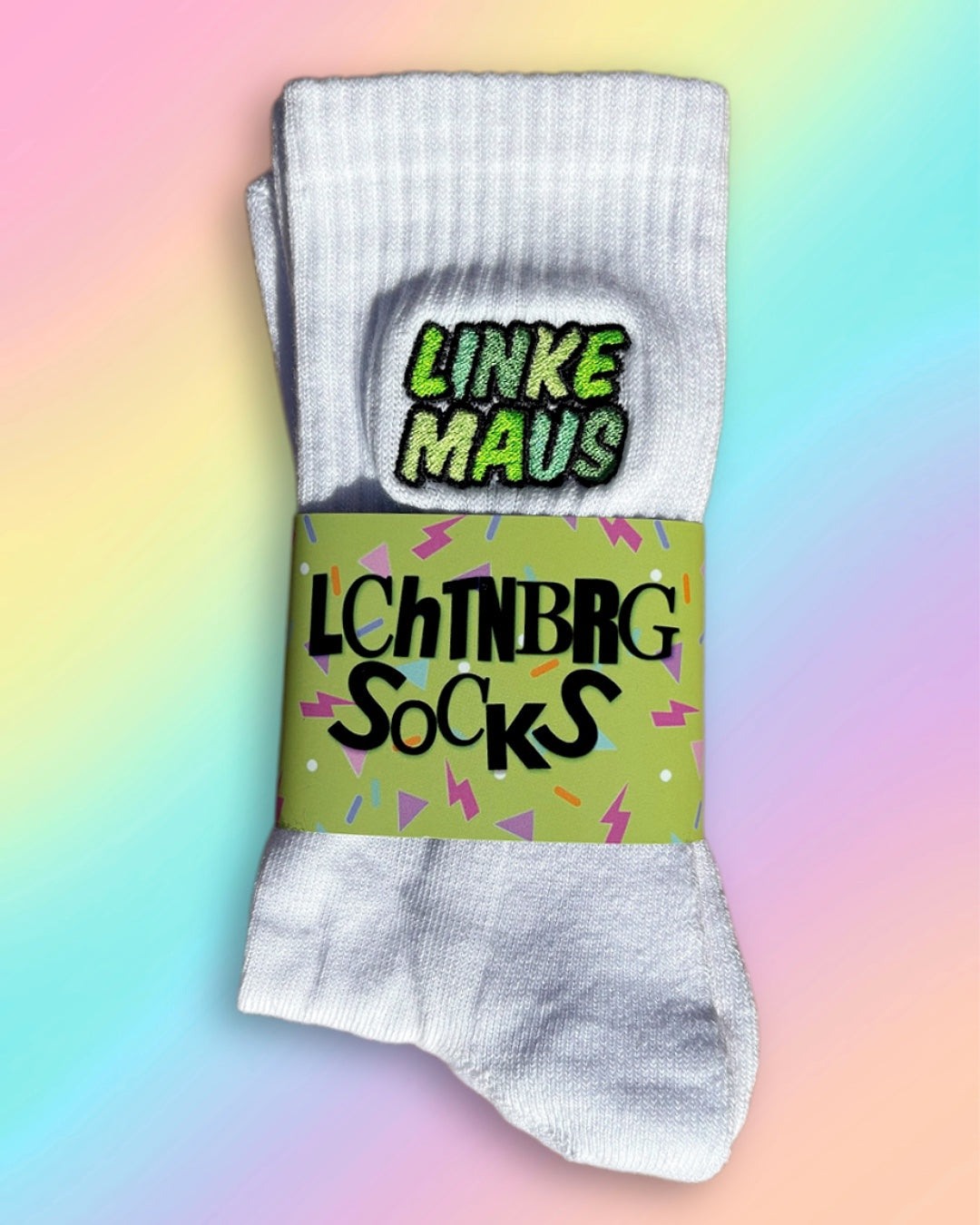 Tennissocken mit „Linke Maus“ Stick