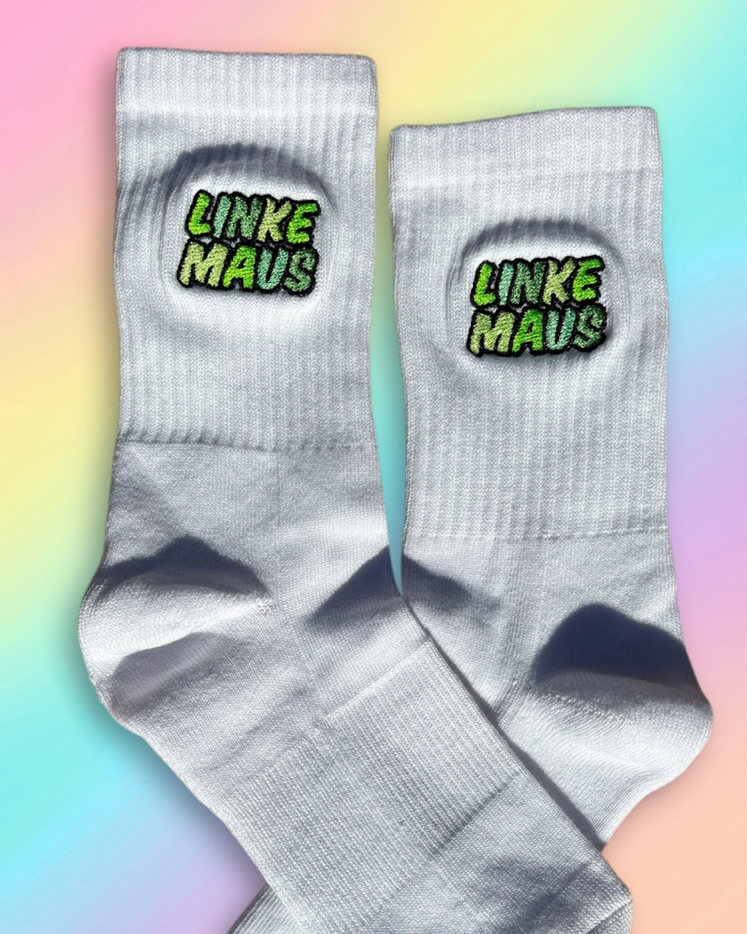 Tennissocken mit „Linke Maus“ Stick