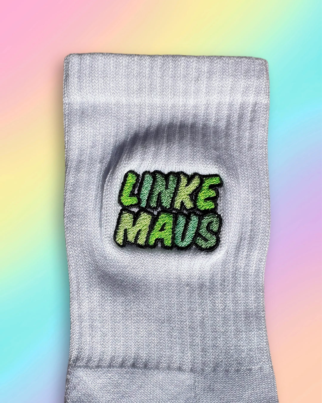 Tennissocken mit „Linke Maus“ Stick