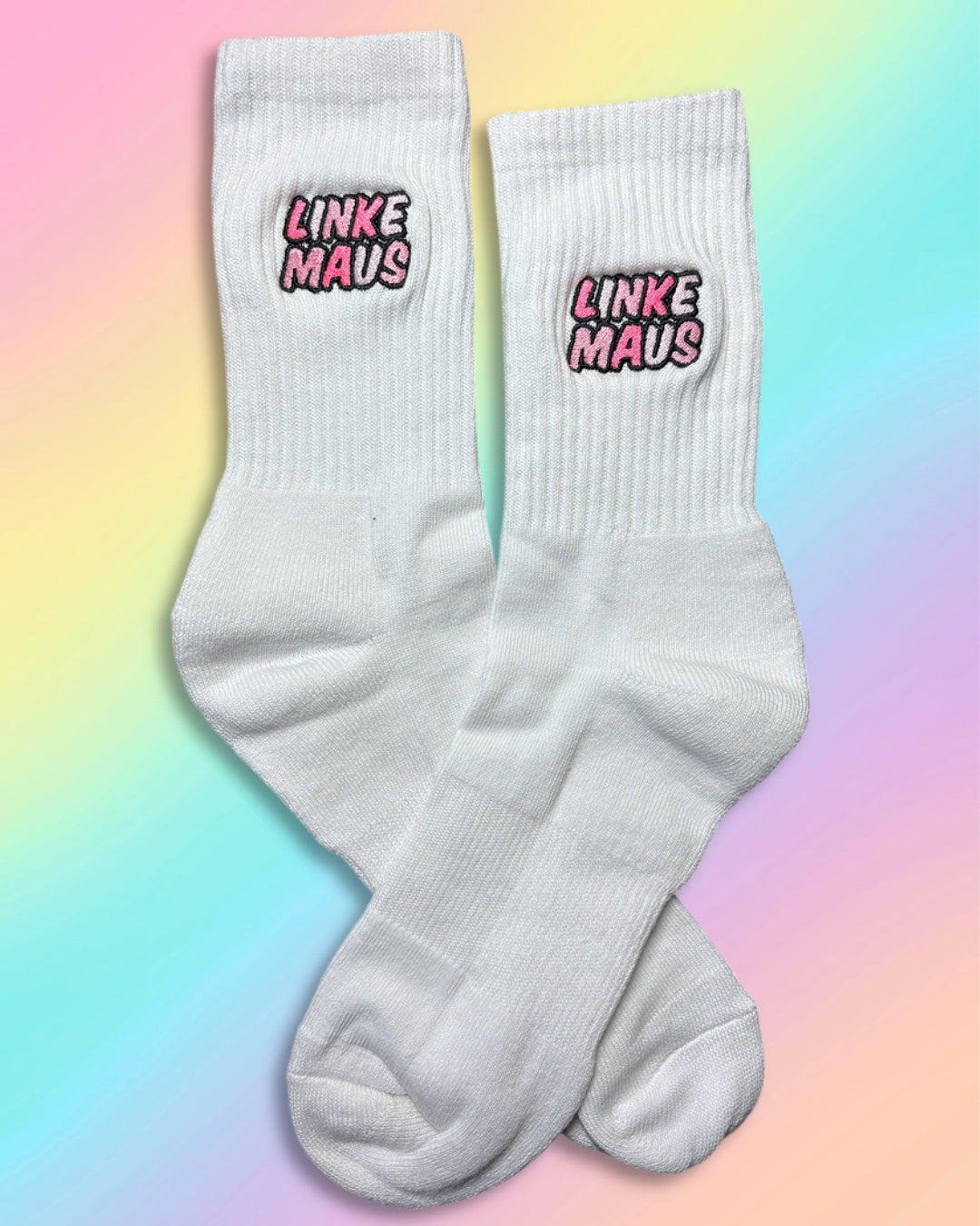 Tennissocken mit „Linke Maus“ Stick