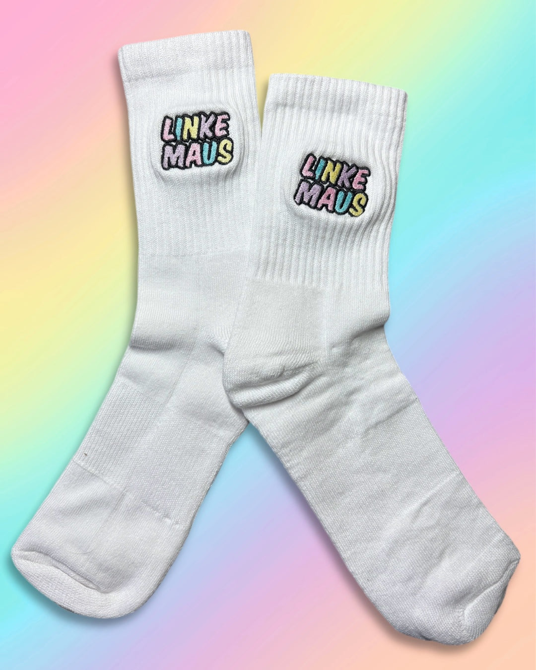 Tennissocken mit „Linke Maus“ Stick
