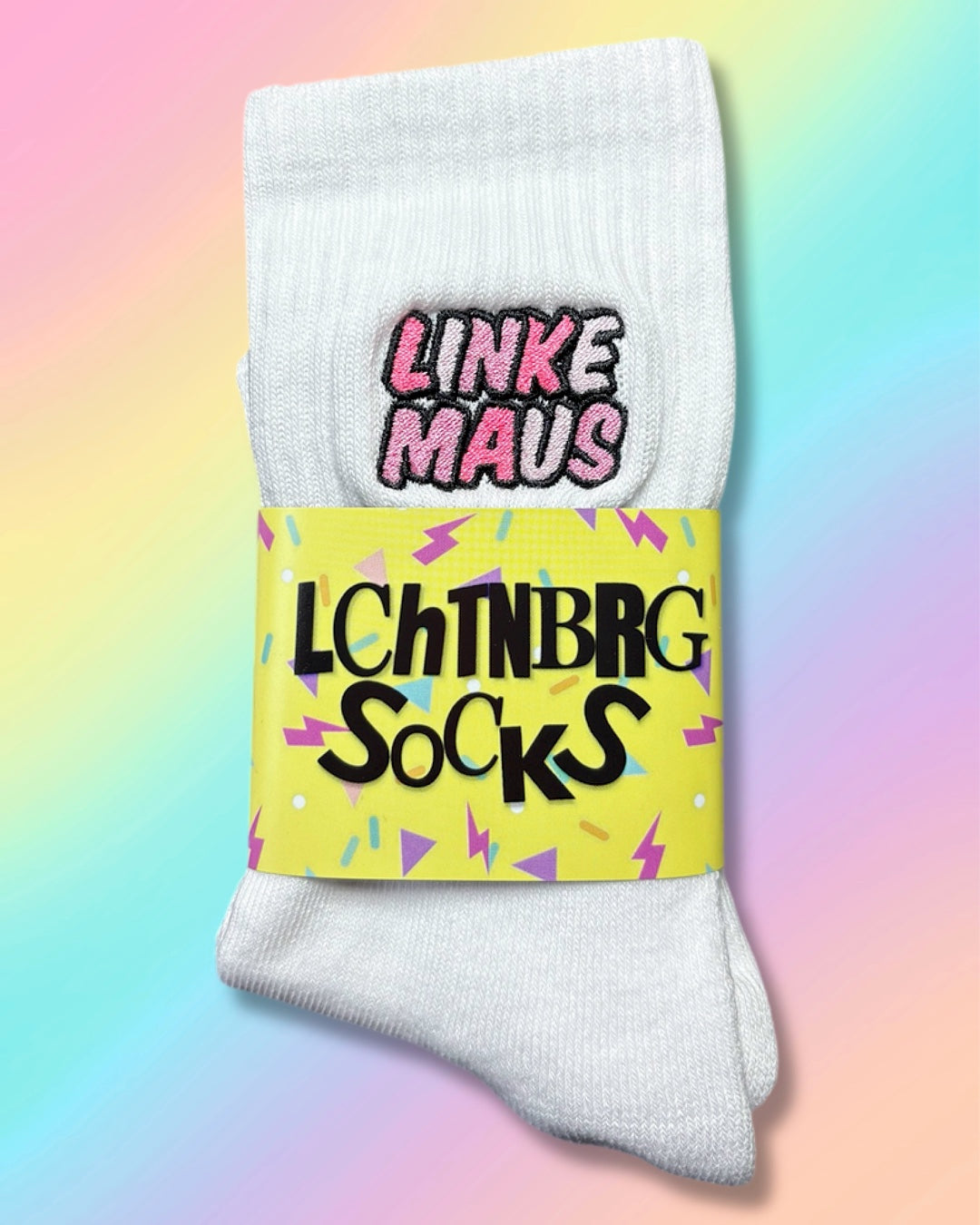 Tennissocken mit „Linke Maus“ Stick