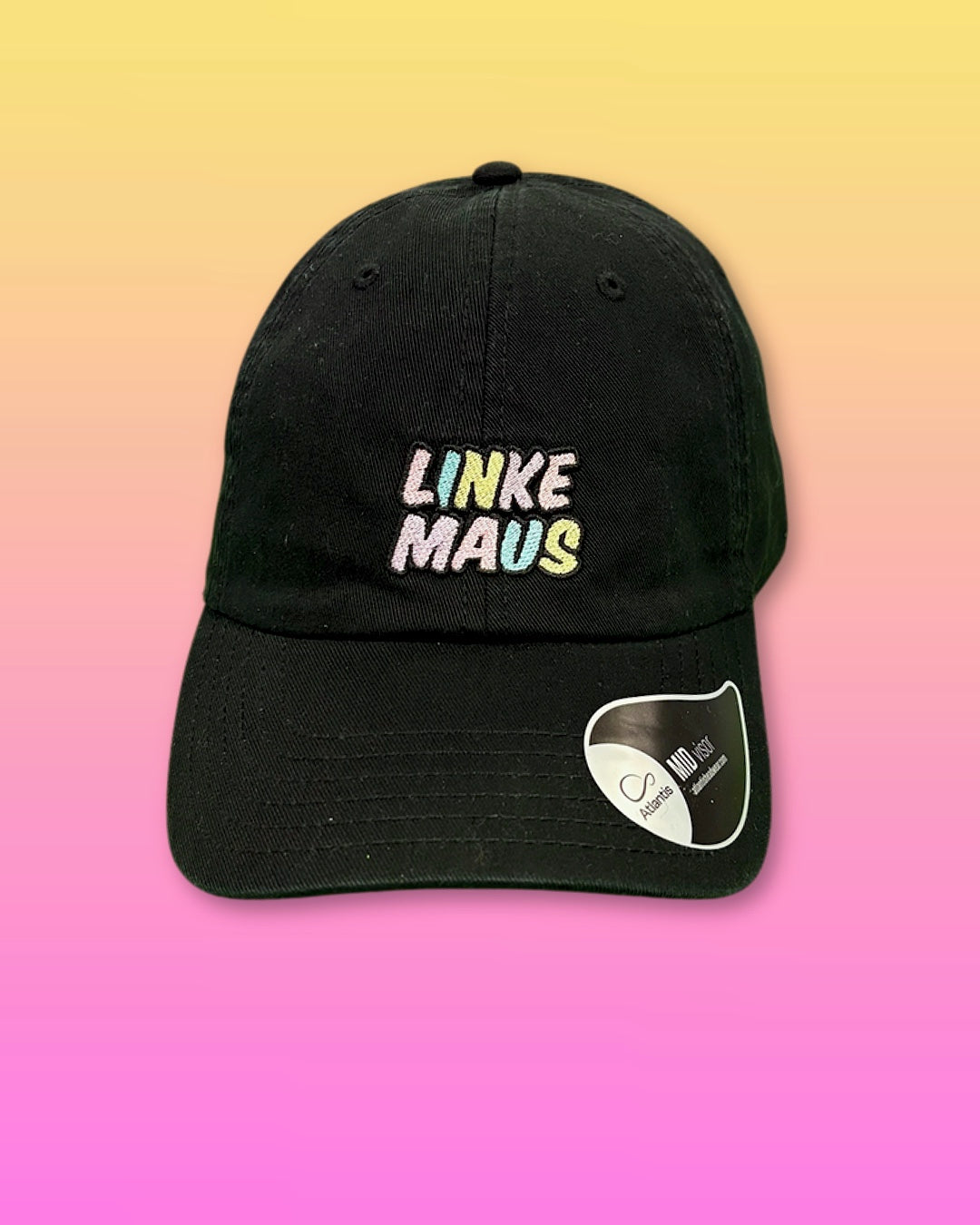 Cap „Linke Maus“ Schwarz