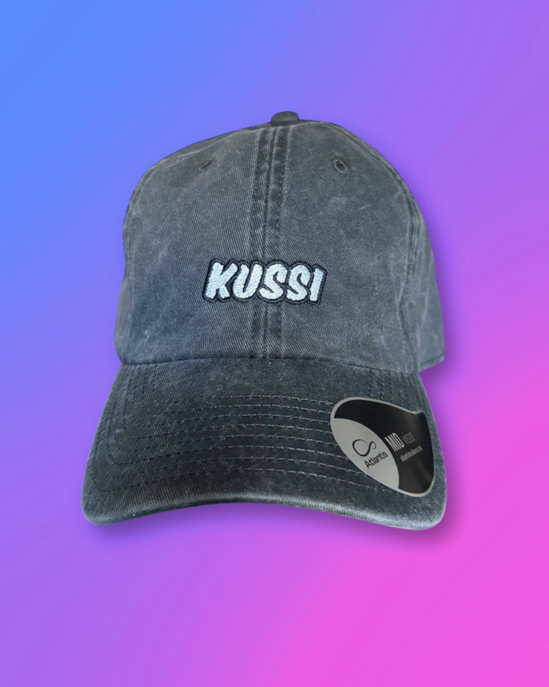 Cap „Kussi“ heavy used black