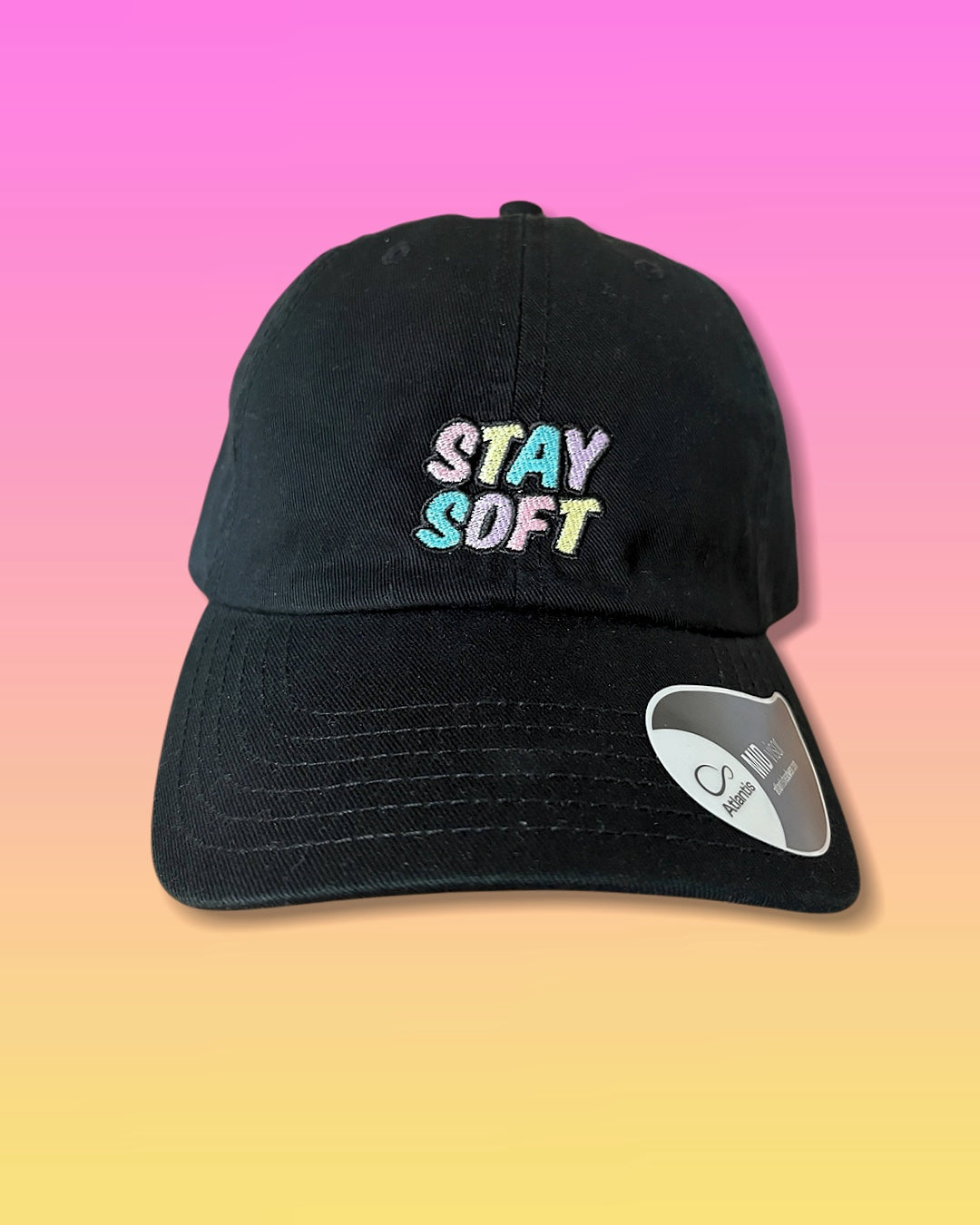 Cap „Stay Soft“ Schwarz