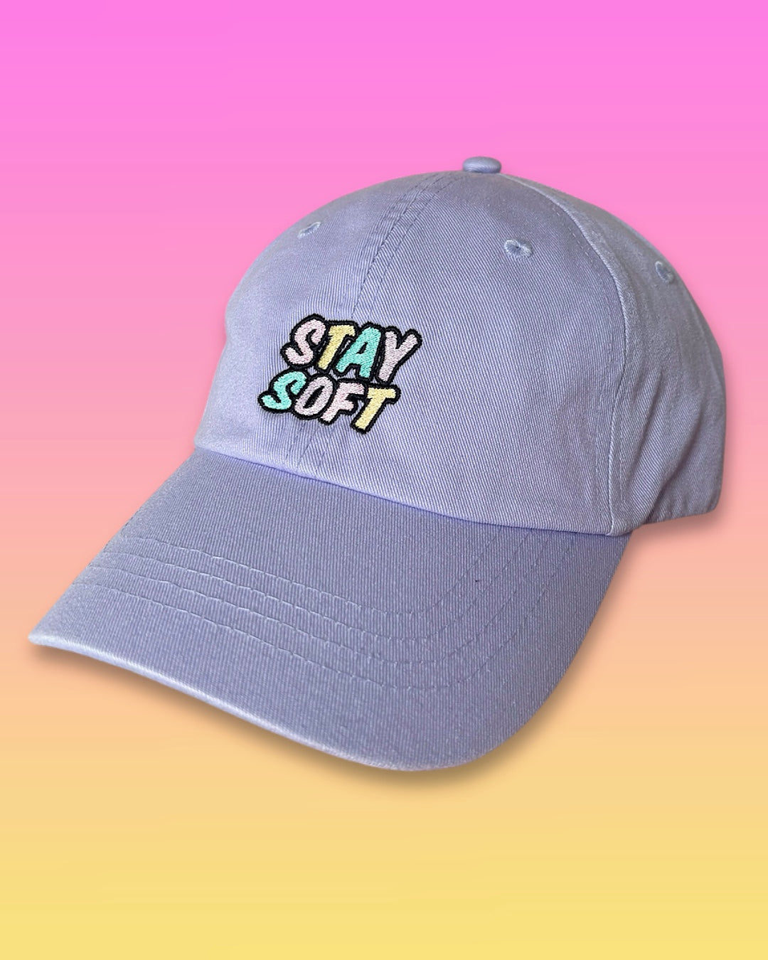 Cap „Stay Soft“ Flieder