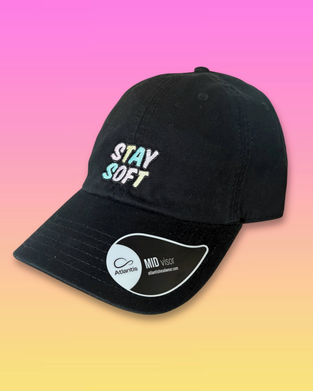 Cap „Stay Soft“ Schwarz