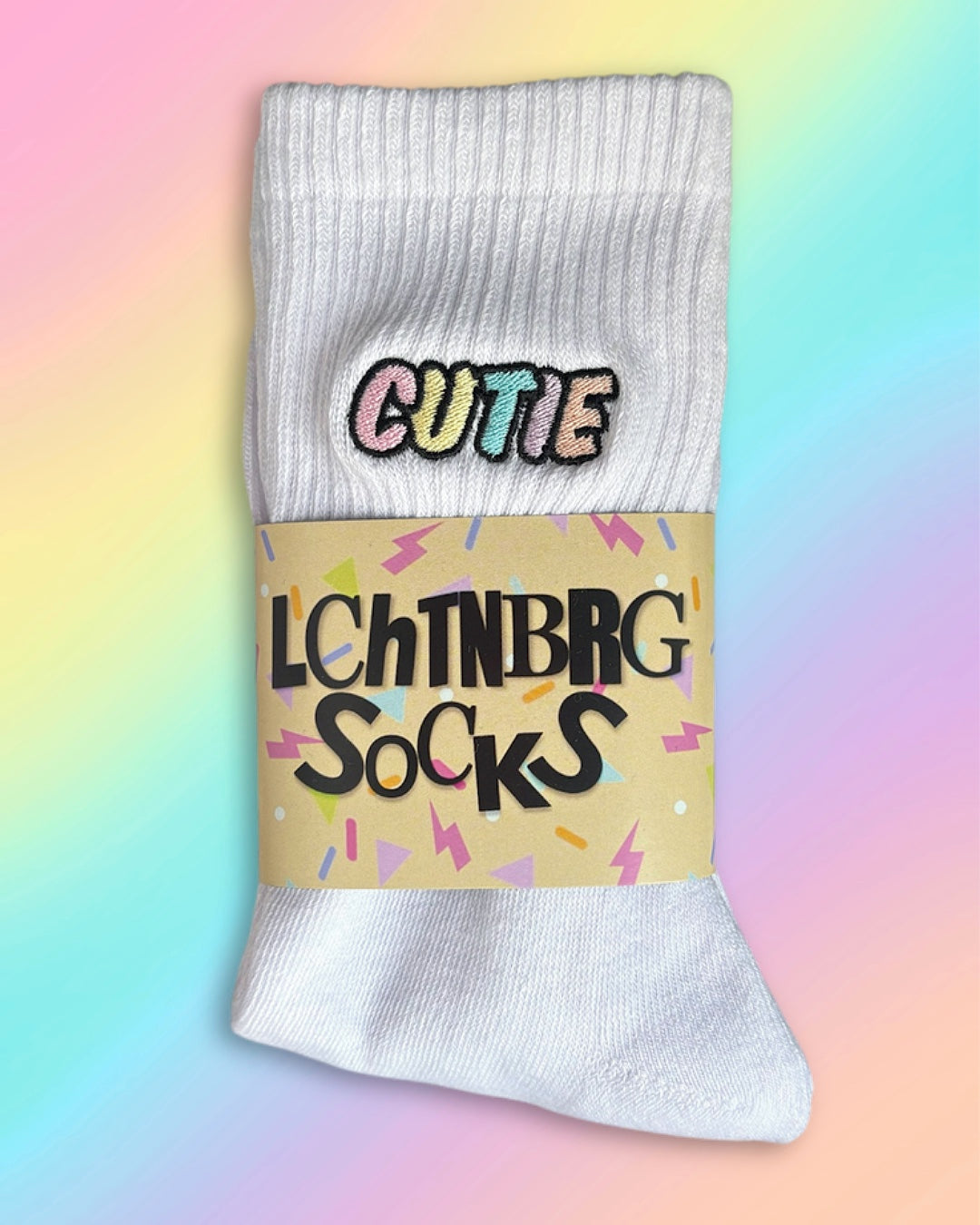 Tennissocken mit „Cutie“ Stick