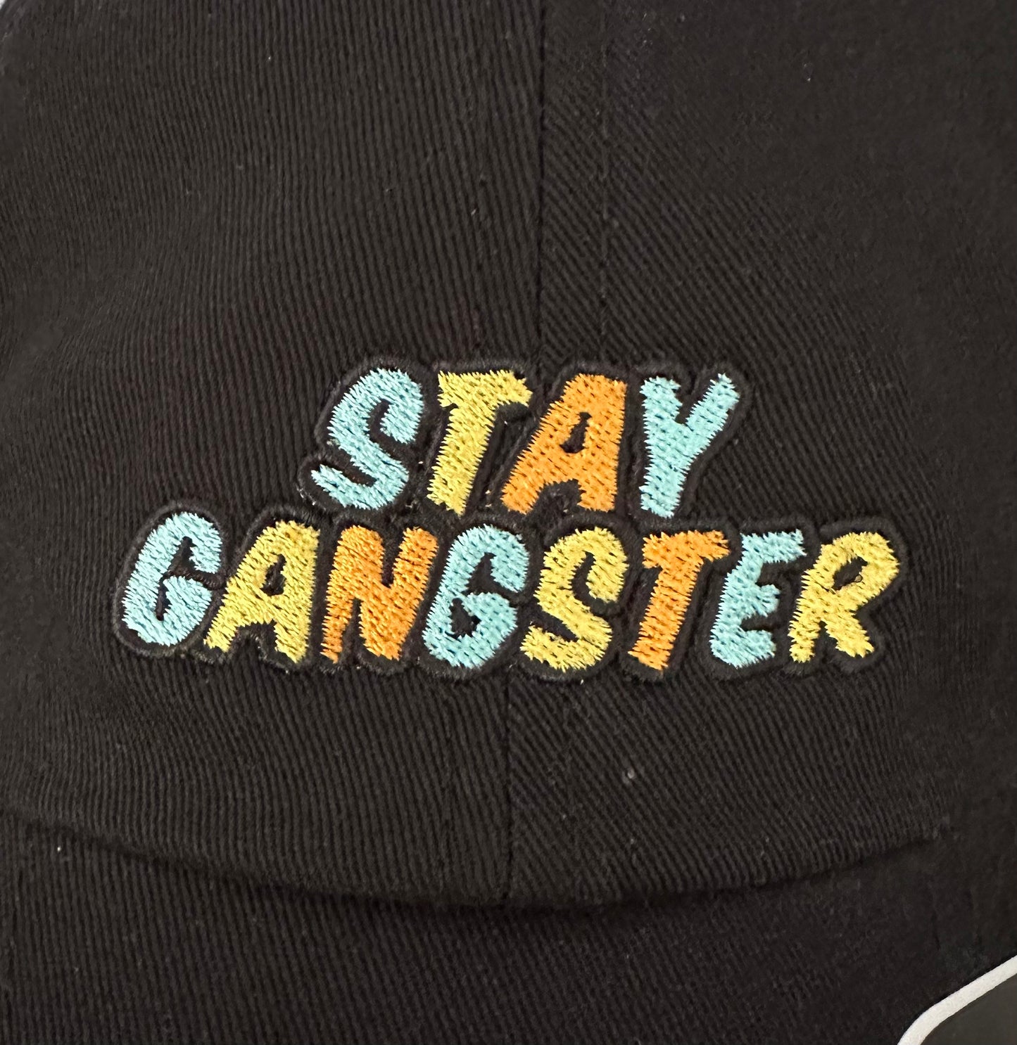 Cap „Stay Gangster“ schwarz