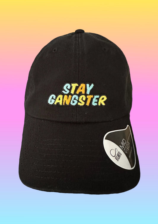 Cap „Stay Gangster“ schwarz