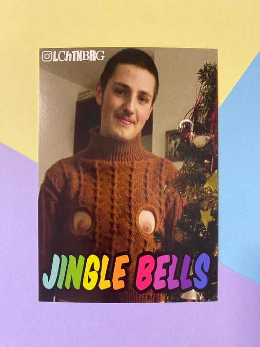 Postkarte „Jingle bells“